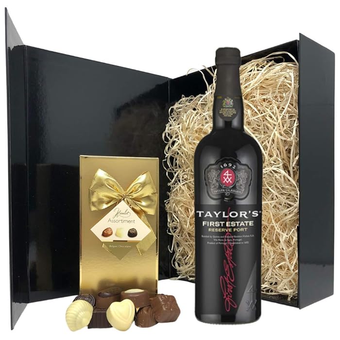 Buy Port Gift Set Taylors Port and Chocolates Gift Hamper Box