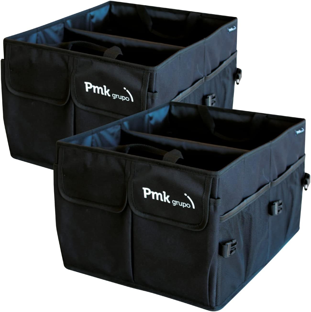 Organisateur Coffre Voiture Pliable Pour Mitsubishi L200 Double Cab - Imperméable, Antidérapant, Multi-compartiments - 8