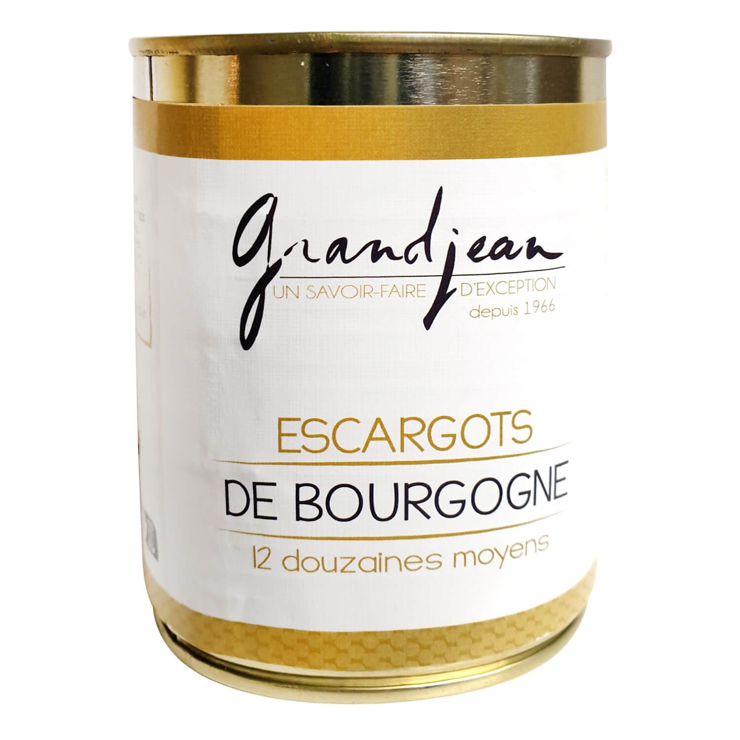 Escargots de Bourgogne 12 douzaines Moyens - Conserve - Grandjean