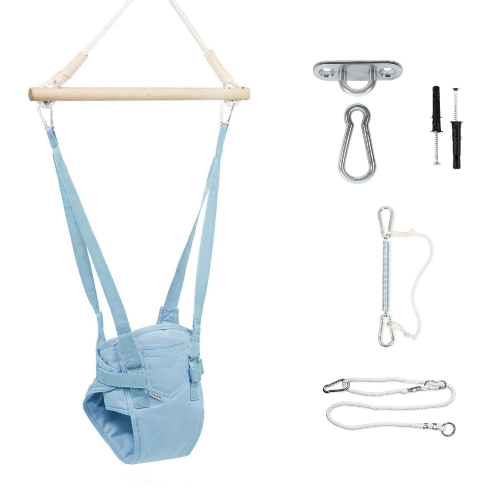 Altalena Da Porta Per Bambini Bright Starts - Gioco Rimbalzante Con Etichette Taggies - Foto 13