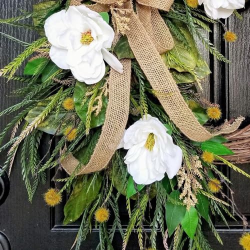 Couronne Mulan décorative d'été pour porte d'entrée - 5