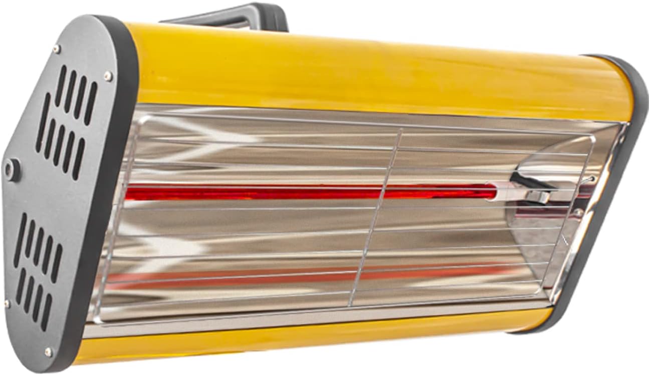 Solary Infrared Paint Curing Lamp, 1050W 110V Handheld Shortwave Infrared Paint