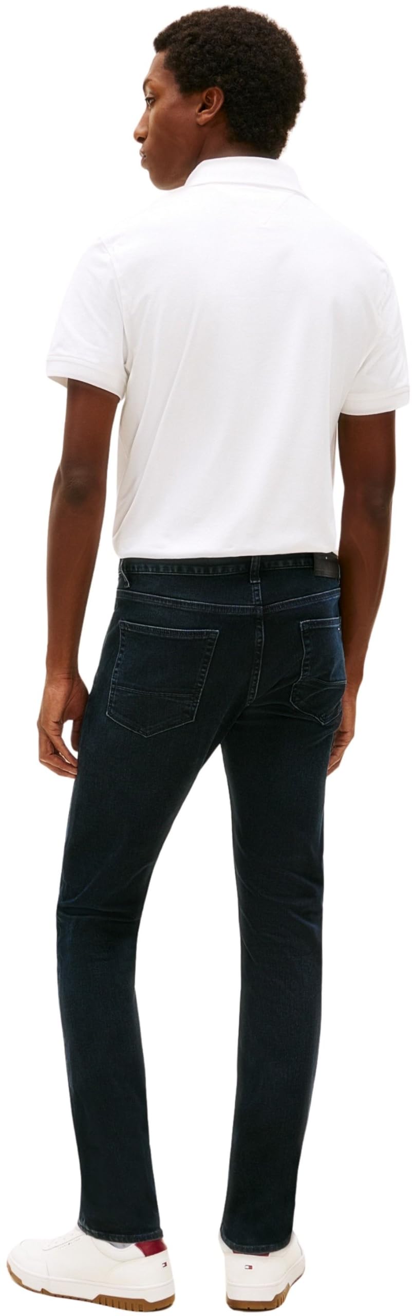 Tommy Hilfiger Pantalón Vaquero Hombre Core Straight denton Ohio Rinse con Stretch