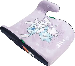Tataway Stitch and Angel 126-150 i-Size R129 Baby R129 | Kindersitz | Autohub 126-150 cm, 22-36 kg, 6—12 Jahre, Gruppe 3 | Leicht, abnehmbar und waschbar