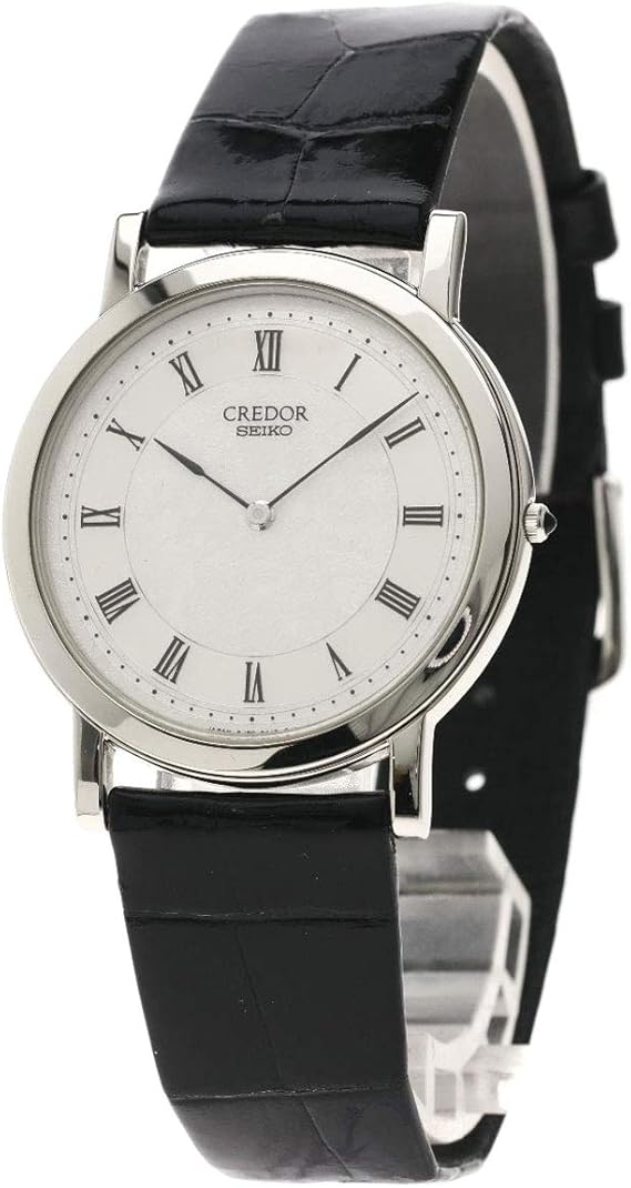 Amazon セイコー クレドール 8j80 8a00 腕時計 プラチナpt950 革 メンズ 中古 メンズ腕時計 腕時計 通販
