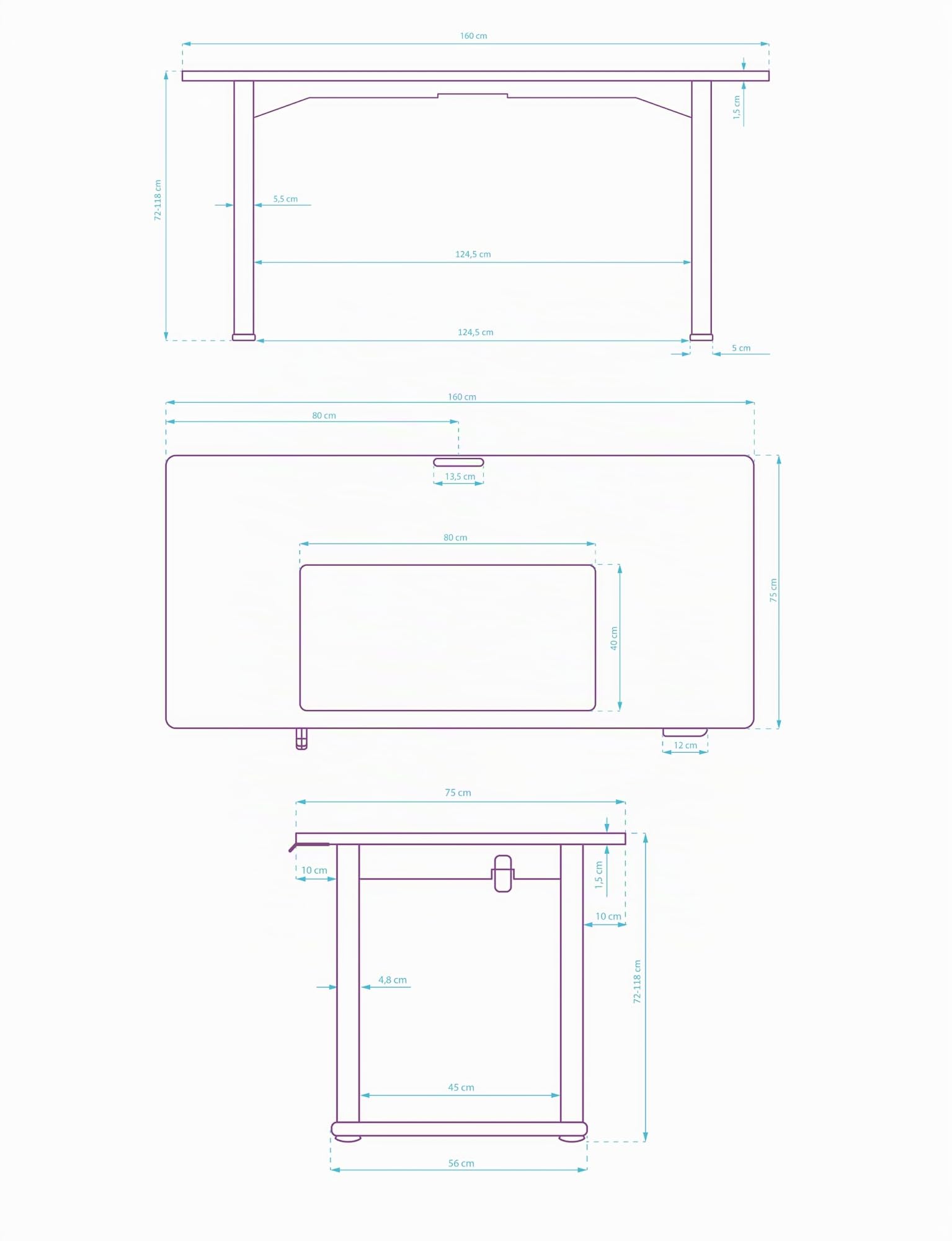 ULTRADESK Uplift V2 Computertisch Gaming Tisch Schreibtisch, Stahlkonstruktion, Platz für DREI Monitore, Elektrische Höheneinstellung, Beinfreiheit und mehr, Inklusive Zubehör, 160 x 75 cm, Schwarz