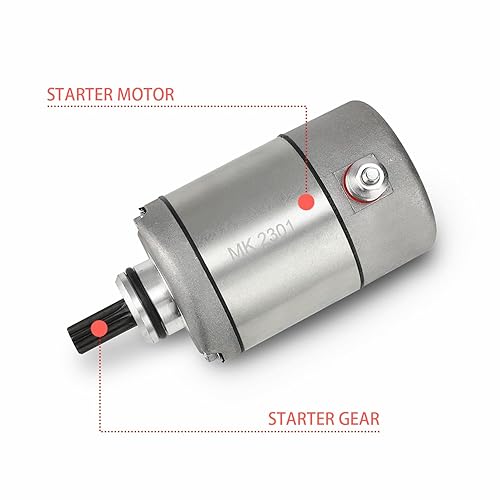 Miniatura 6 de Motor de arranque 31200-HN5-A81 compatible con Honda Rancher 350 Four Trax Rancher TRX 350 TRX350FE TRX350FM TRX350TE TRX350TM 31200-HN5-671