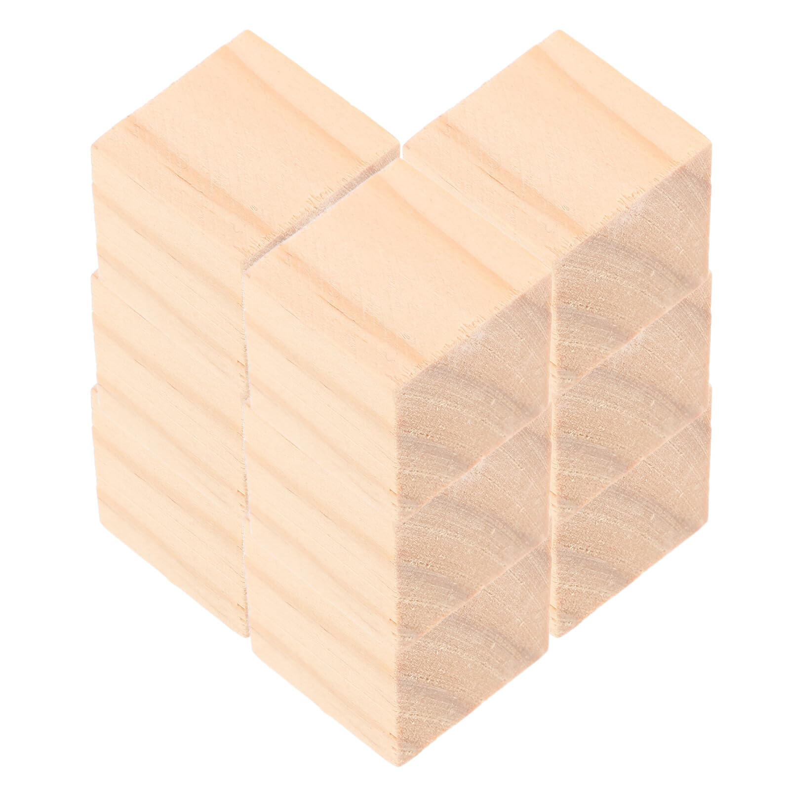 100 Unbehandelte Holzwürfel 2, 5cm Quadratisch zum Basteln