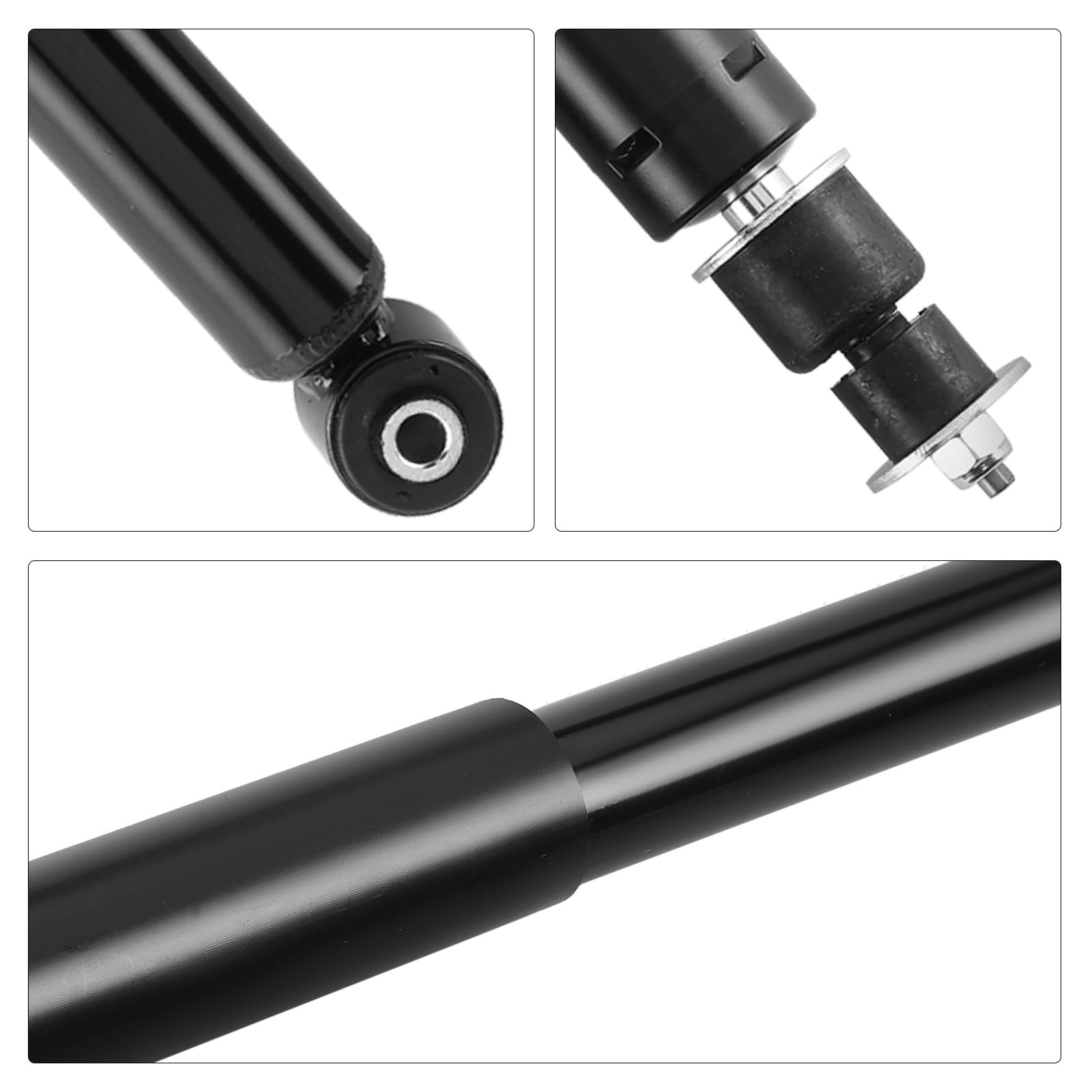 Frankberg 2x Ammortizzatori per sospensioni Ammortizzatori per telaio Posteriore sinistro destro 485mm Pressione del gas Compatibile con B-Class W245 Classe A W169 Replace# 1693260700,553340