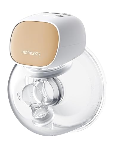 Momcozy Extractor de leche manos libres S9 Pro actualizado, extractor de leche portátil de mayor duración de la batería y pantalla LED, extractor de