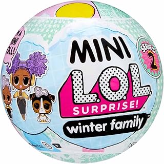 L.O.L. Surprise! LOL OMG Mini Family Collection - ALEATUVARY ASSORTIMENT - Küçük Kız Kardeş, 1 Hayvan ve Kıyafetli Minyatür Taklit Model Oyuncak Bebek - Yeniden Kullanılabilir Kutu - 4 Yaş ve Üstü