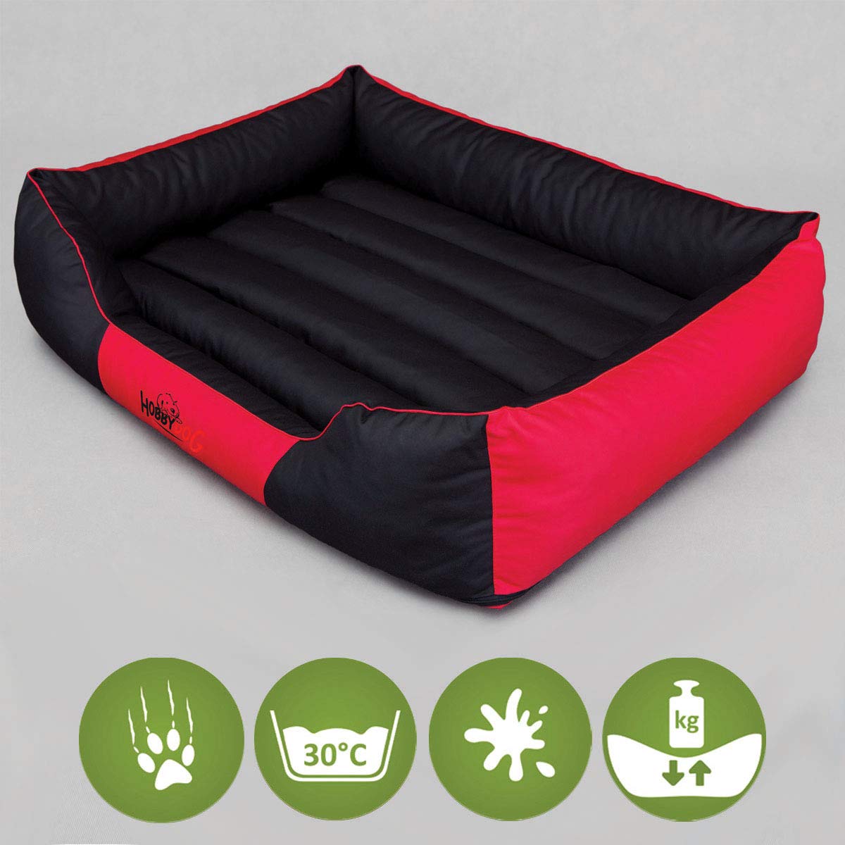 hundebett weich TRIXIE Hundebett Boho Beige – Donut weich, pflegeleicht main image 1