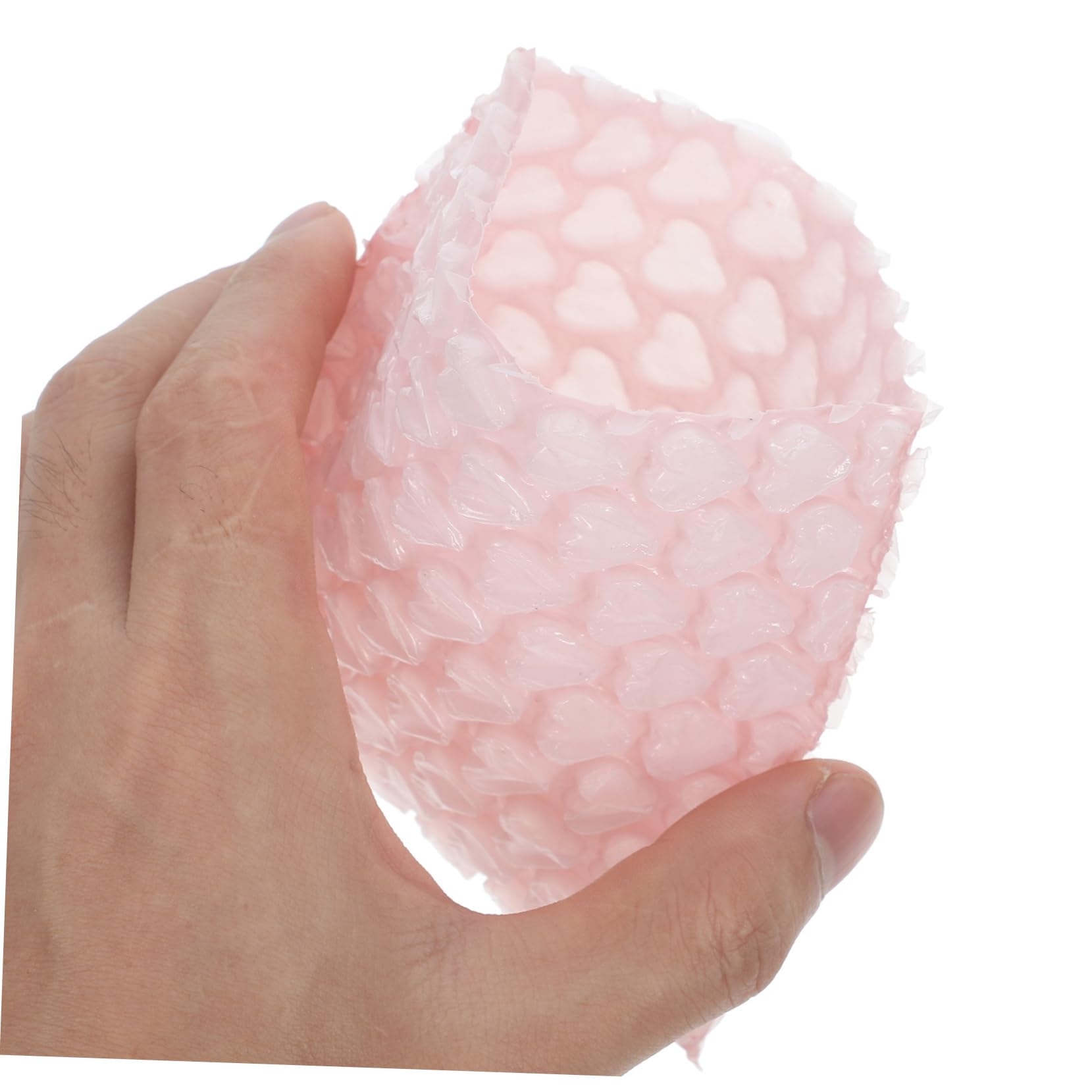POPETPOP Luftpolsterumschläge Rosa aus Kunststoff 50 Stück Herzförmige Schützende und Vielseitige Versandtaschen für Verpackung und Umzug