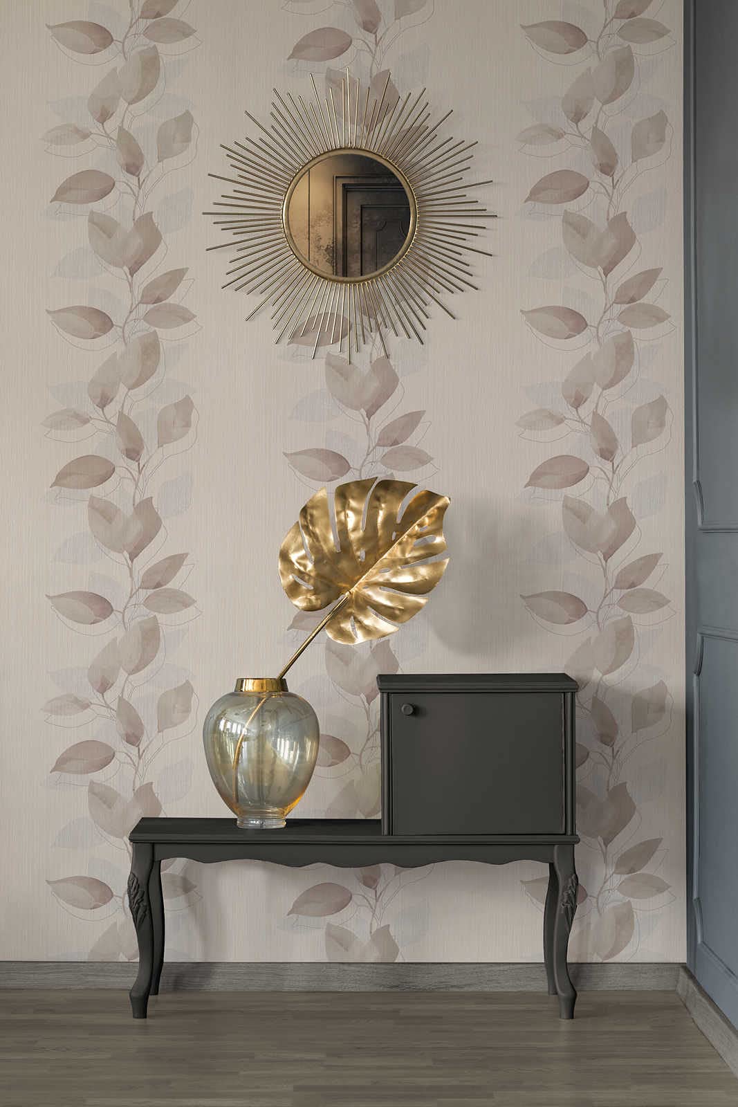 Uni Behang Attractive A.S. Création Vliesbehang 10.05 x 0.53 Roze