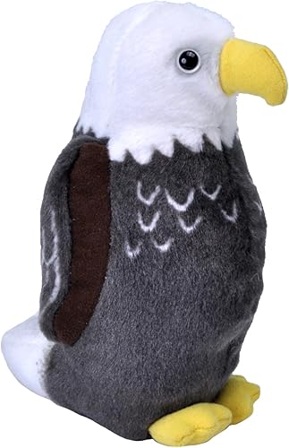 Wild Republic Audubon Birds - Peluche de águila calva con auténtico sonido de pájaro, animal de peluche, juguetes de pájaros para niños y pájaros