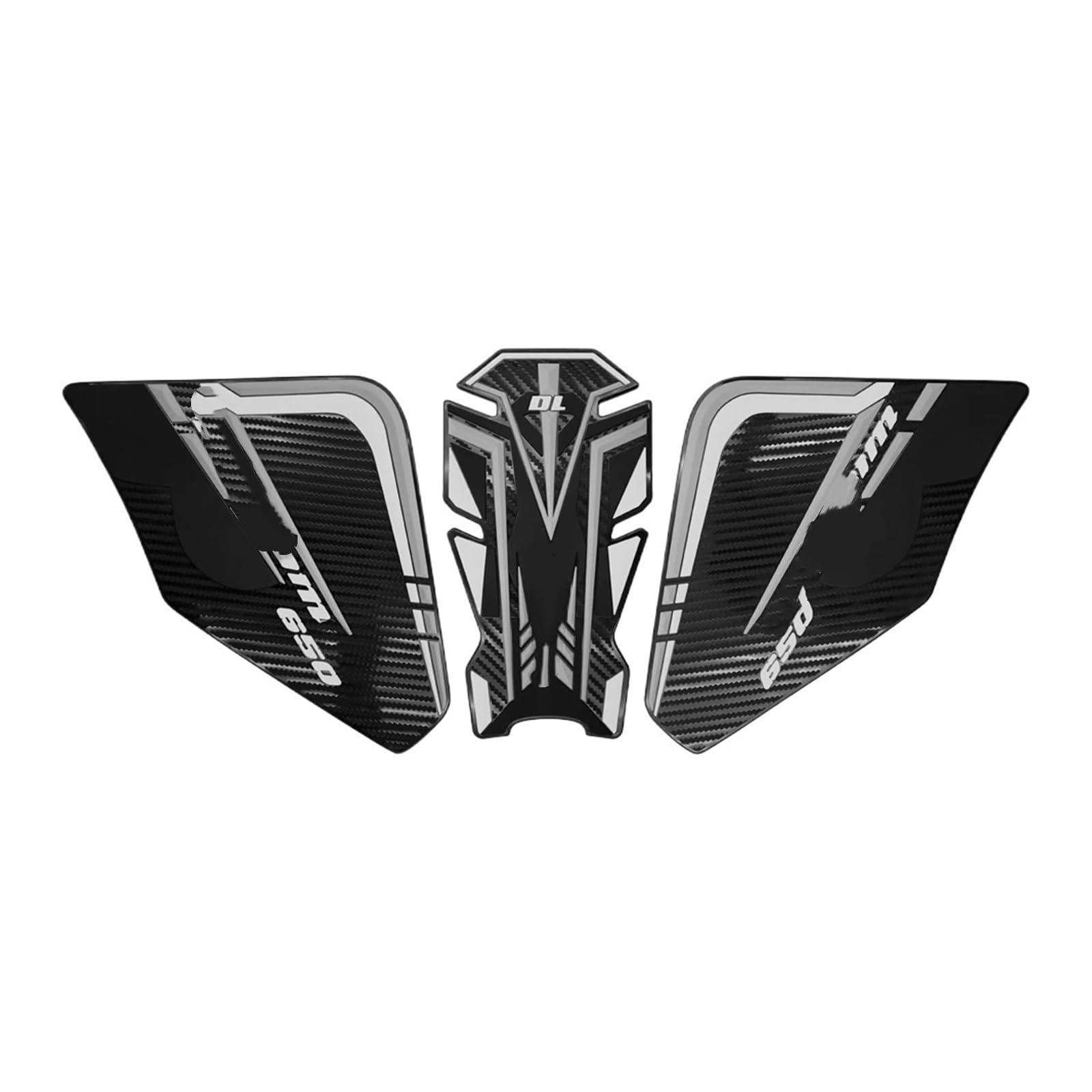 Motorcycle Fuel Tank Pad Stickers for Suz&uki for V-Strom 650DL 650 XT 650XT DL Motorcycle Tank Pad Side Grips Gas Fuel Oil Protector Stickers Decals