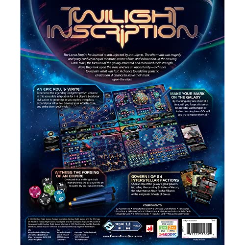Fantasy Flight Games Twilight Inscription Board Game Ages 14+ 1-8 Players 90-120 Minutes Playing Time, FFGTIN01 - Image 2