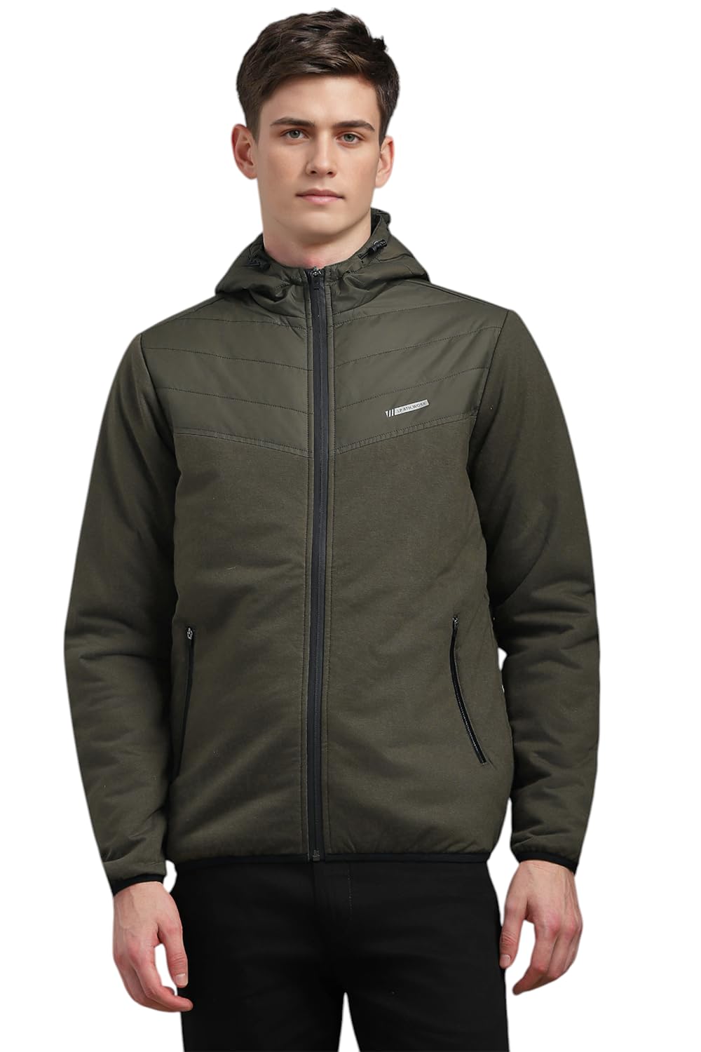 louis philippe Men Casual Olive Solid Jackets-picture-40