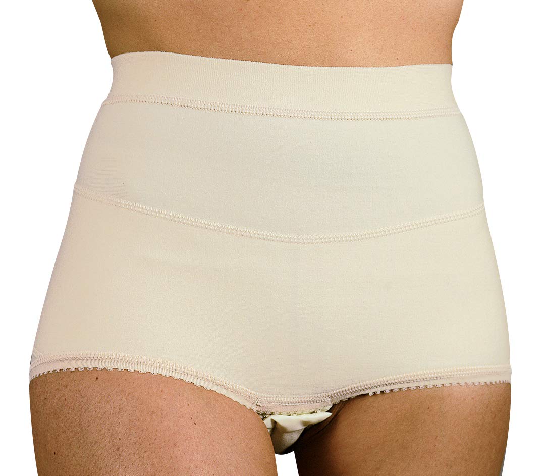 MANIFATTURA BERNINA Derby 65142 - Slip Donna Cotone Contenitivo Modellante ernia inguinale Alta Compressione