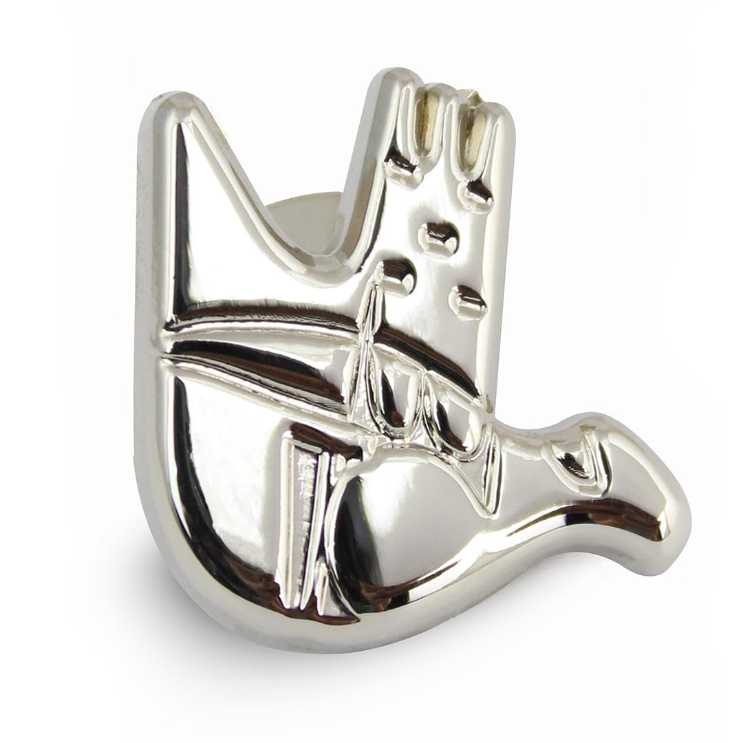 peluche Artistic Hand Brooch for Men-picture-0