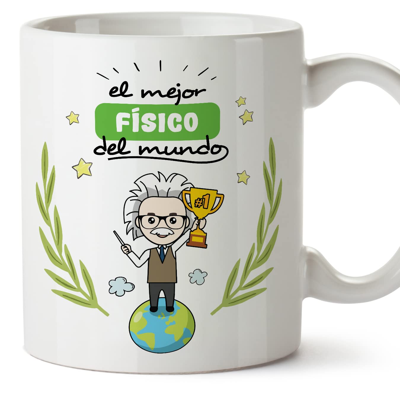 MUGFFINS Taza Fisioterapeuta Hombre (Mejor del Mundo) - Regalos Originales y Divertidos de Fisioterapia — view 104
