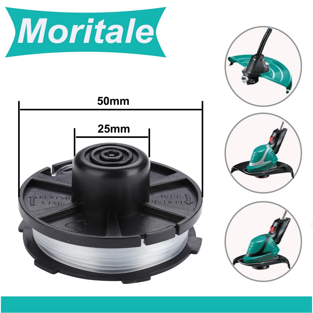 VGOL Ersatzfeder-Kit Für Makita Rasentrimmer DUR181 - 2 Stück, Inkl. Spulenabdeckung & Feder