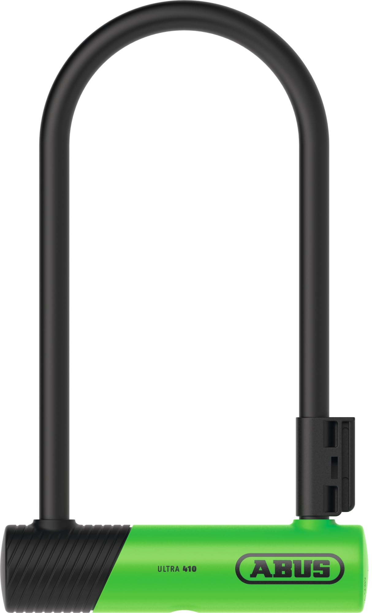 ABUS Candado 410K Ultra para bicicleta y scooter eléctrico, práctico y robusto candado para bicicleta con práctico soporte para transporte, accesorio para bicicleta, variante 150HB230, color verde