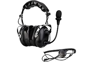 Retevis Noise Reduction Walkie Talkie Headset for Racing