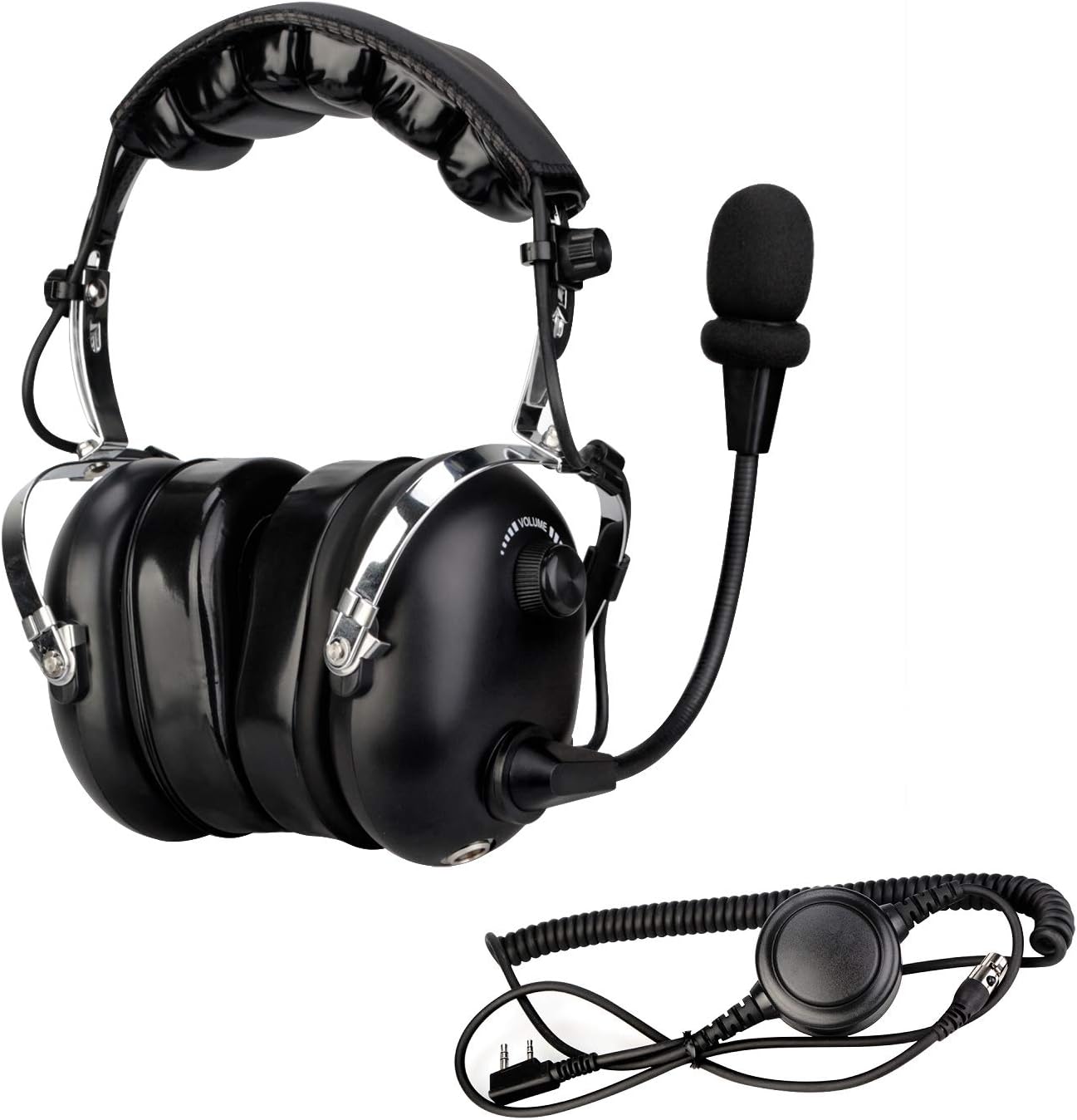 Rugged NASCAR Over The Head Headset for Race Fan Racing