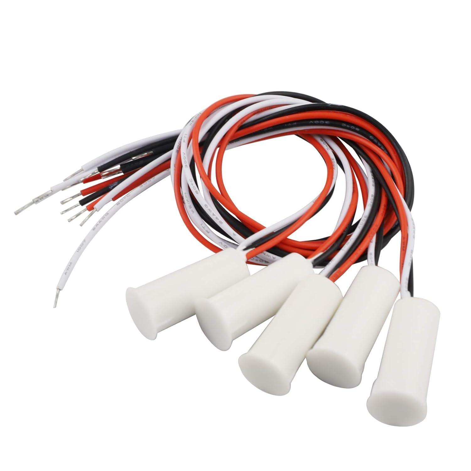 Interruptor magnético RC-35 NC/NO Alarma empotrable para puerta y ventana, interruptor de puerta Magneti, sensor de contacto, para seguridad del hogar y alarma antirrobo, juego de 2