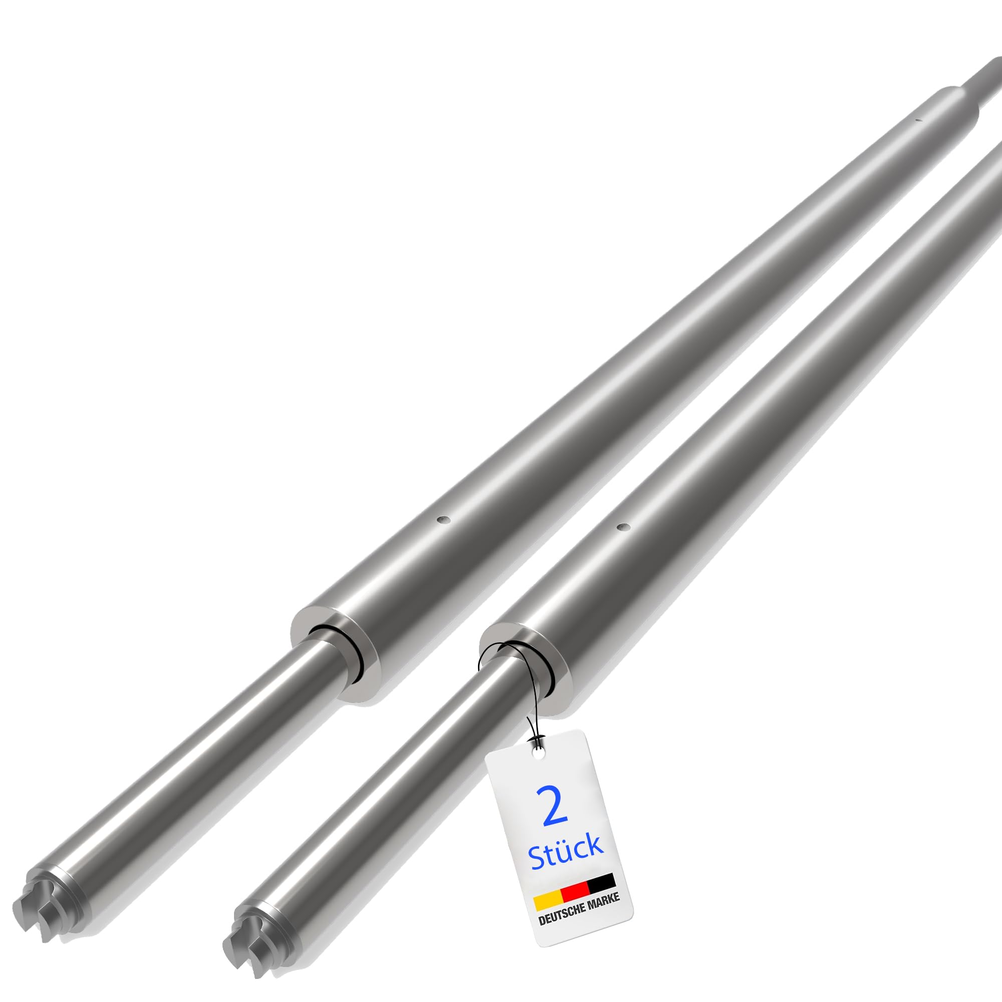 Barra de bloqueo redonda, barra de bloqueo, barra de sujeción, 1200-1600 mm, pivote combinado de 19/24 mm, para carril de aerolínea, riel de anclaje combinado, riel de varillas (2)