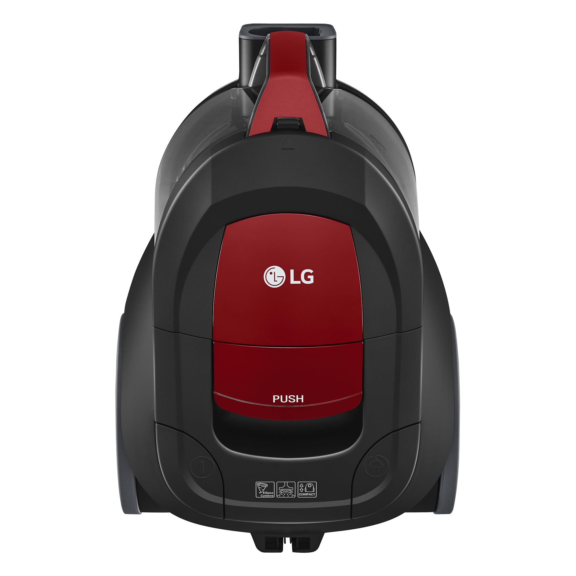 LG VC5506NHTCR Aspirapolvere senza sacchetto 650 W, Sistema Ciclonico Elipse, Aspirapolvere Tubo Telescopico, Regolazione Potenza, Serbatoio 1,1 L, Speciale Animali domestici + Tappeti-Pavimenti,