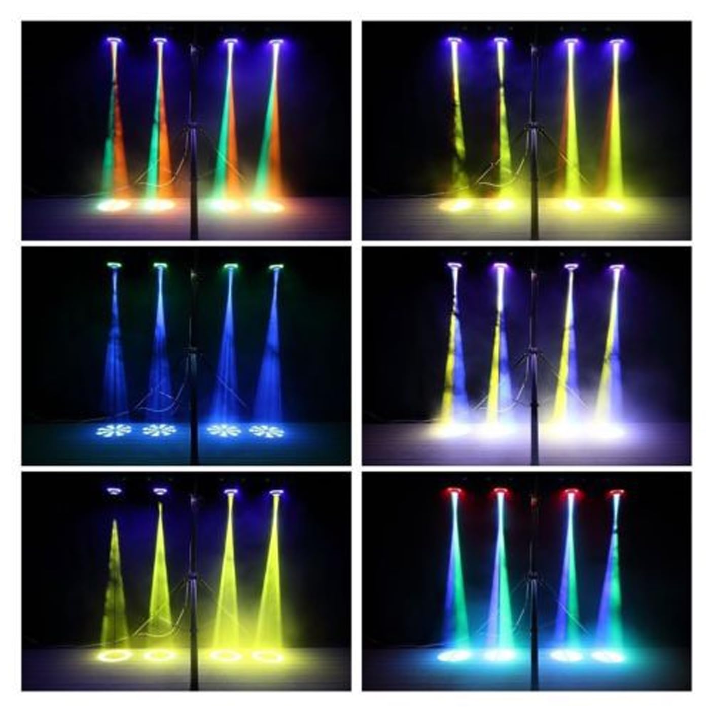 Attrezzatura per luci a Testa Mobile per DJ, Luce da palco a LED DMX con Controller DMX-512, semovente, Controllo vocale, luci da Discoteca per Interni per Feste, Matrimoni, Bar, spettacoli dal Vivo