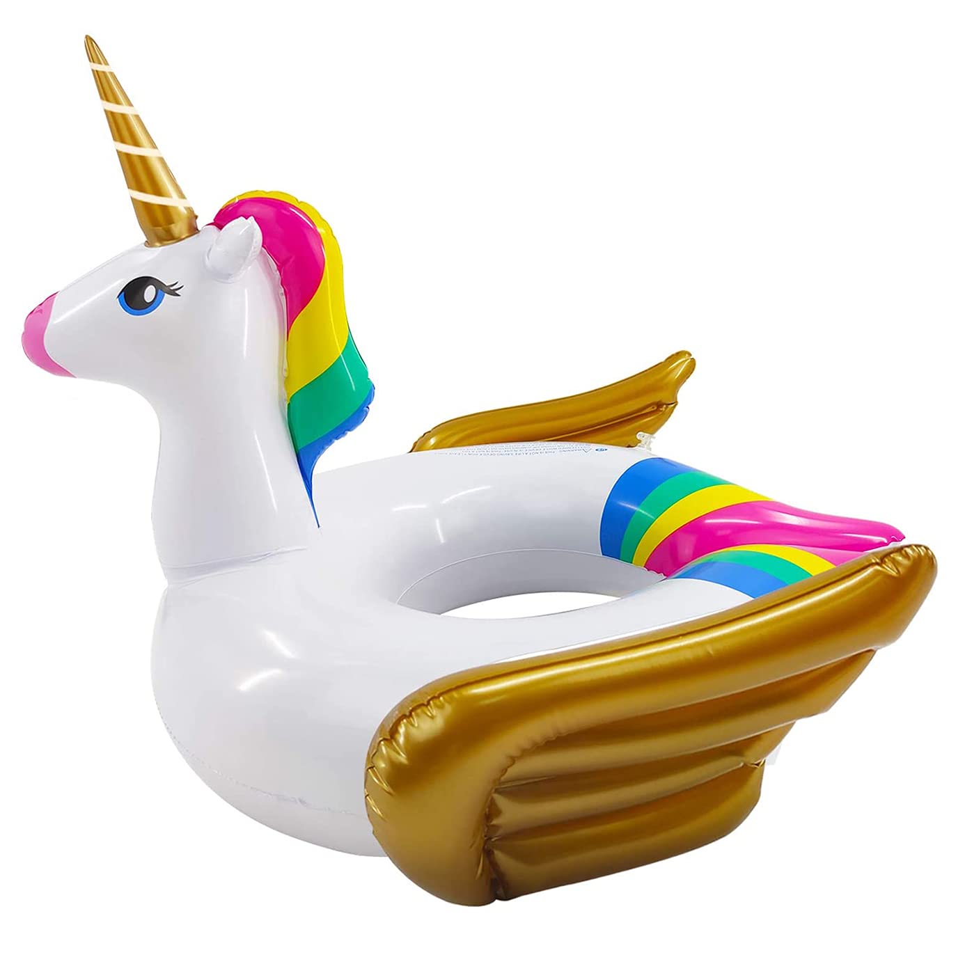 é€šç”¨ Inflatable Pool Baby Floats Unicorn Swimming Tube Rings, Toddler Beach Floaty, Swimming Toys, Lake and Beach Infant Floaty Summer Toy, Pool Float Raft Lounge for s Kids 3-8years