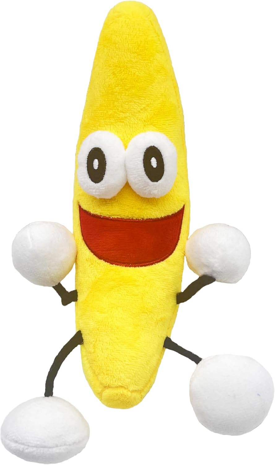 Happwow Banana Plush Toy,10 inches Soft Dancing Banana Plush,Shovelware