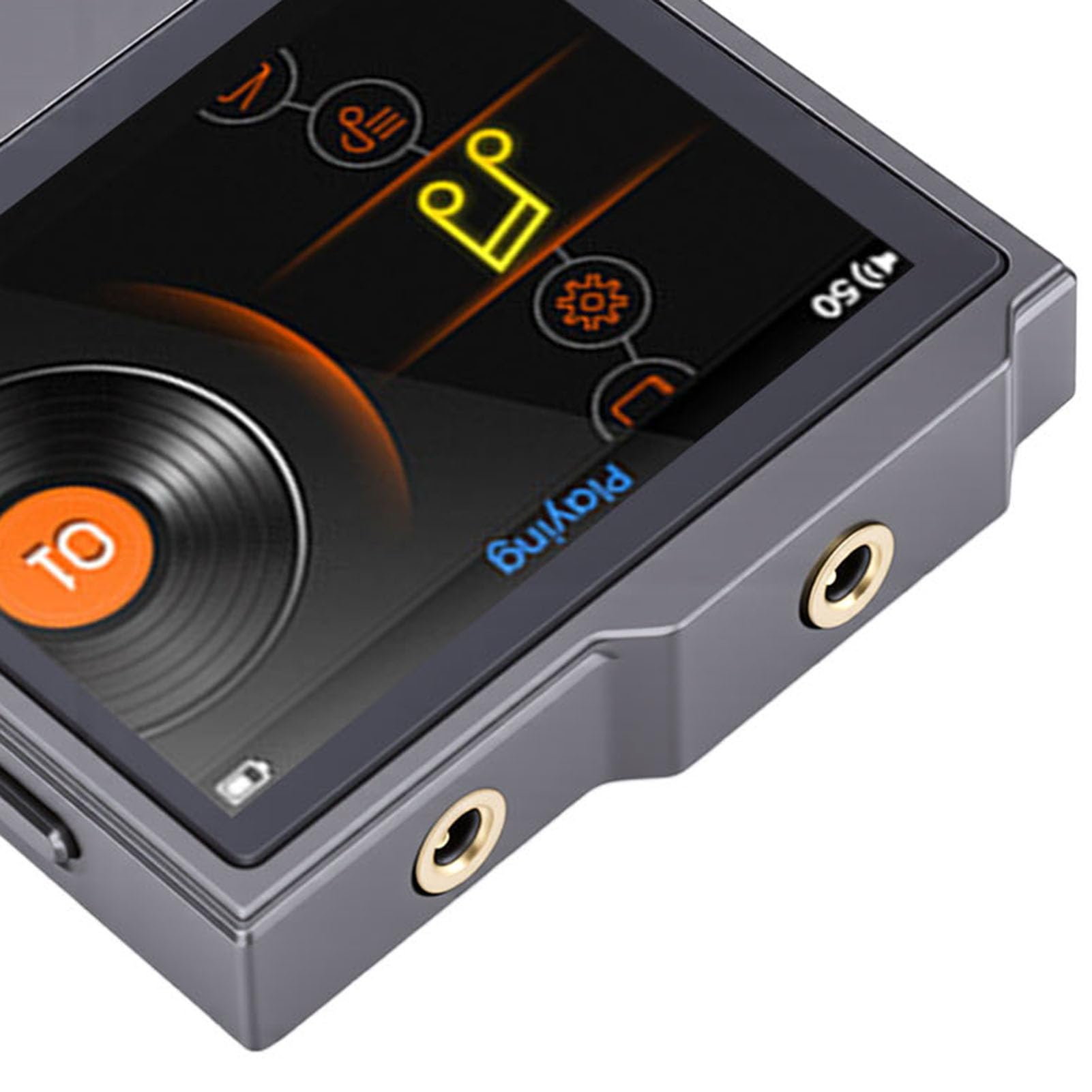 Sxhlseller Lettore MP3 HiFi con Bluetooth 5.0, Supporto Audio Lossless Fino a 256 GB, Display HD da 2,4", Riproduzione 15 Ore, Lettore Audio Digitale Portatile per Audiofili