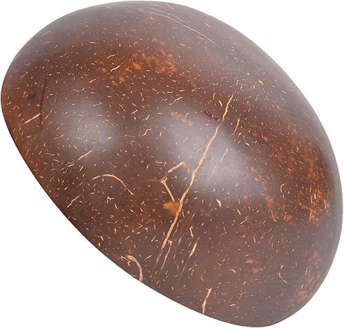 Miniatura 4 de ChezMax Cuenco de coco natural con incrustaciones de madreperla para llave para mesa de entrada, contenedor de dulces, frutos secos, cuenco redondo