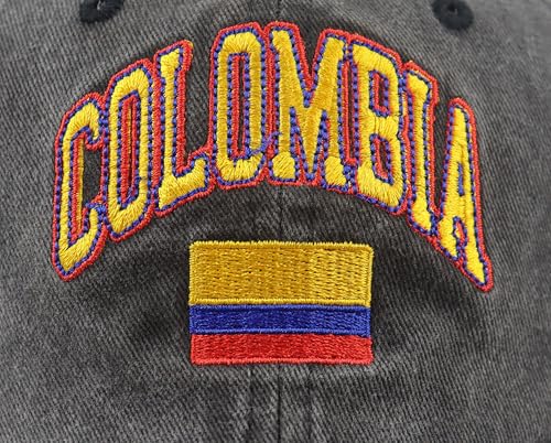 Image of USA Canada Italy Australia Argentina Brazil England France Colomabia Germany Mexico Spain Adjustable Flag Hats for Men Women