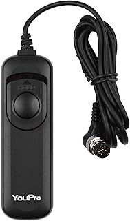 YouPro DC0 Type Shutter Release Cable Timer Remote Control 1.2m/3.9ft Substituição para Nikon D810 D800 D800E D700 D500 D5 D4 D300 D300S FUJIFILM S5 Pro/ S3 Pro Kodak DCS-14n