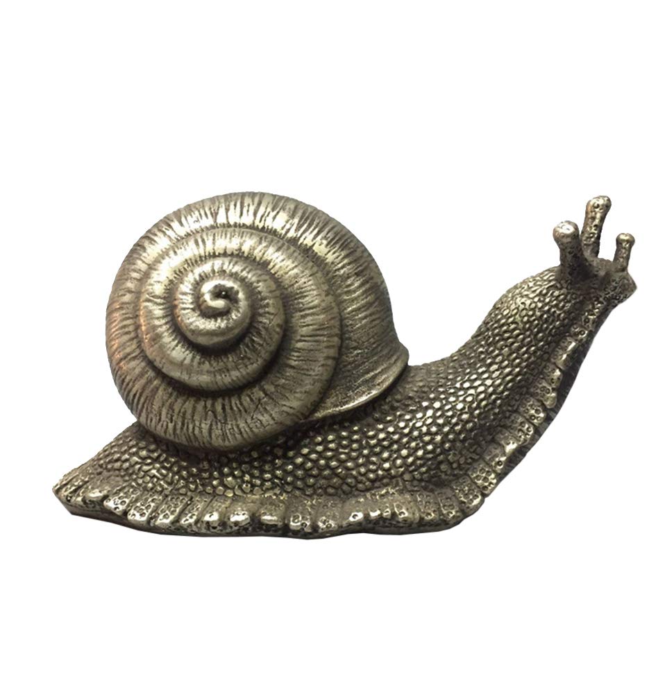 Escargot sculpture statue en bronze pour décoration extérieure de pelouse