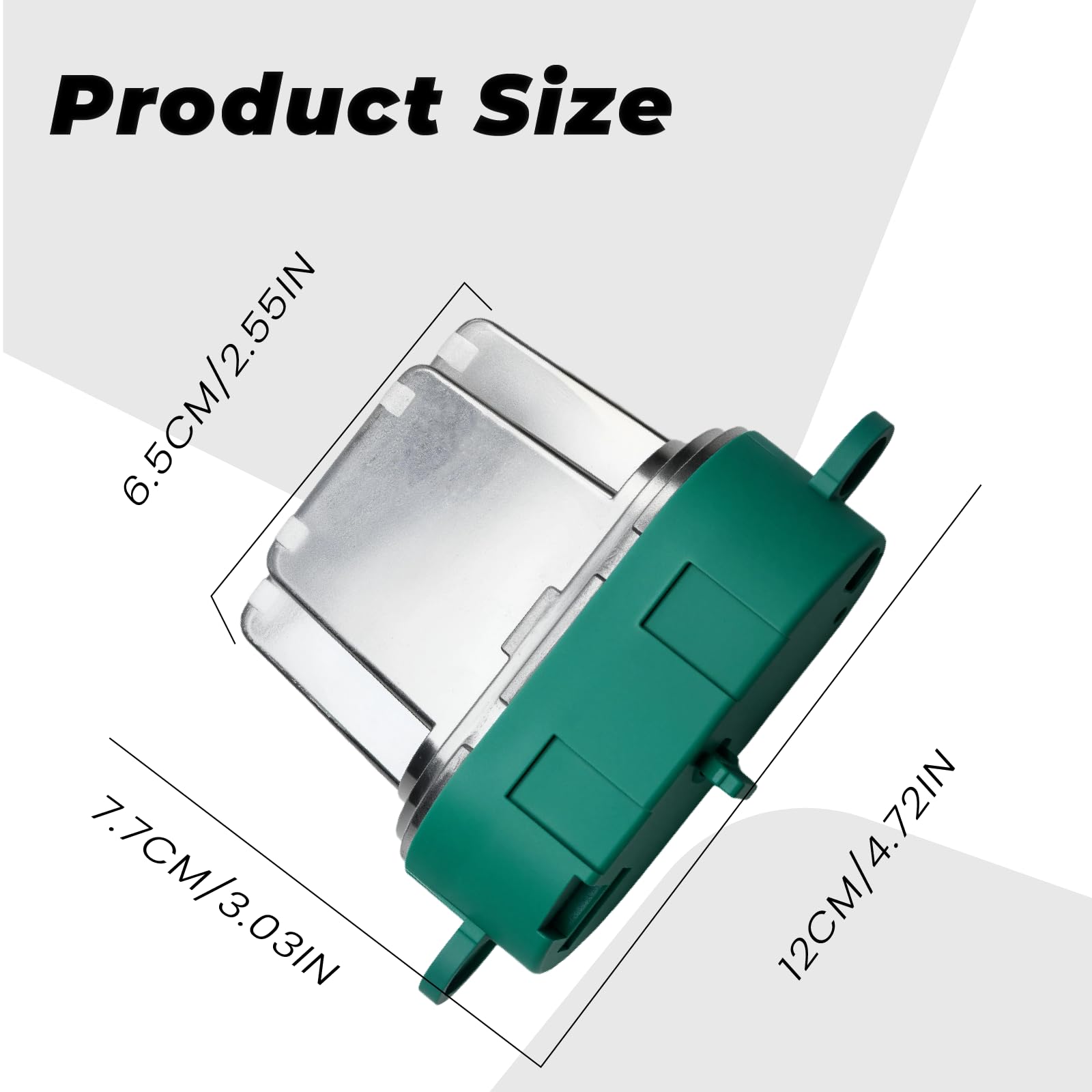 2 Stück Heizgebläse Motorwiderstand für Espace IV 2002-2022 Blower Widerstand Heizung Gebläse Motor Ventilator Motorwiderstand 52492000 7701207453