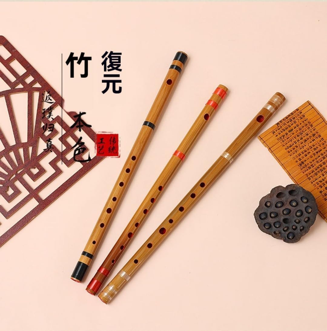 Amazon | GGSYHHA 竹製篠笛 職人手作り - 苦竹製 6/7/8調子選択可能