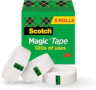 Cinta adhesiva mágica Scotch 0.75 x 1000 pulgadas, Transparente