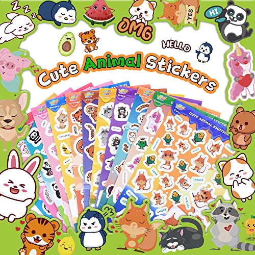 Tageenla Adesivos Perfumados para Crianças, Adesivos para Arranhar e Cheirar para Professores, 12 Ar