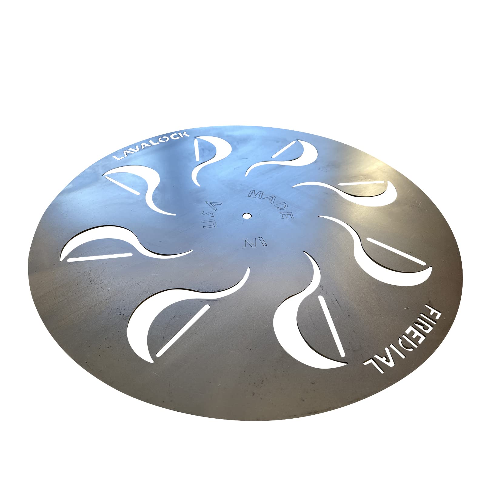 FireDial Baffle Plate Heat Management System for Charcoal BBQ and Barbecue Smokers, UDS, WSM, Kettle (For 14 in. WSM)