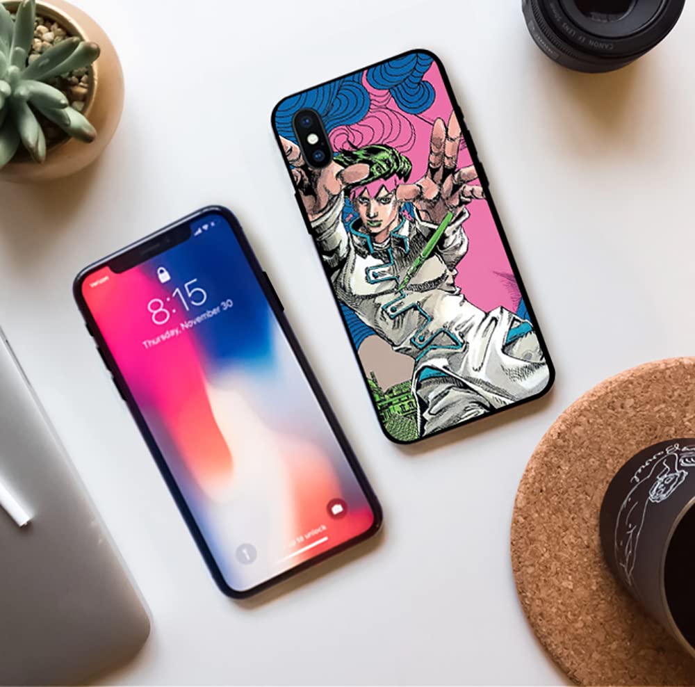 Amazon.co.jp: SHAOYAO ジョジョの奇妙な冒険 岸辺露伴 スマホケース
