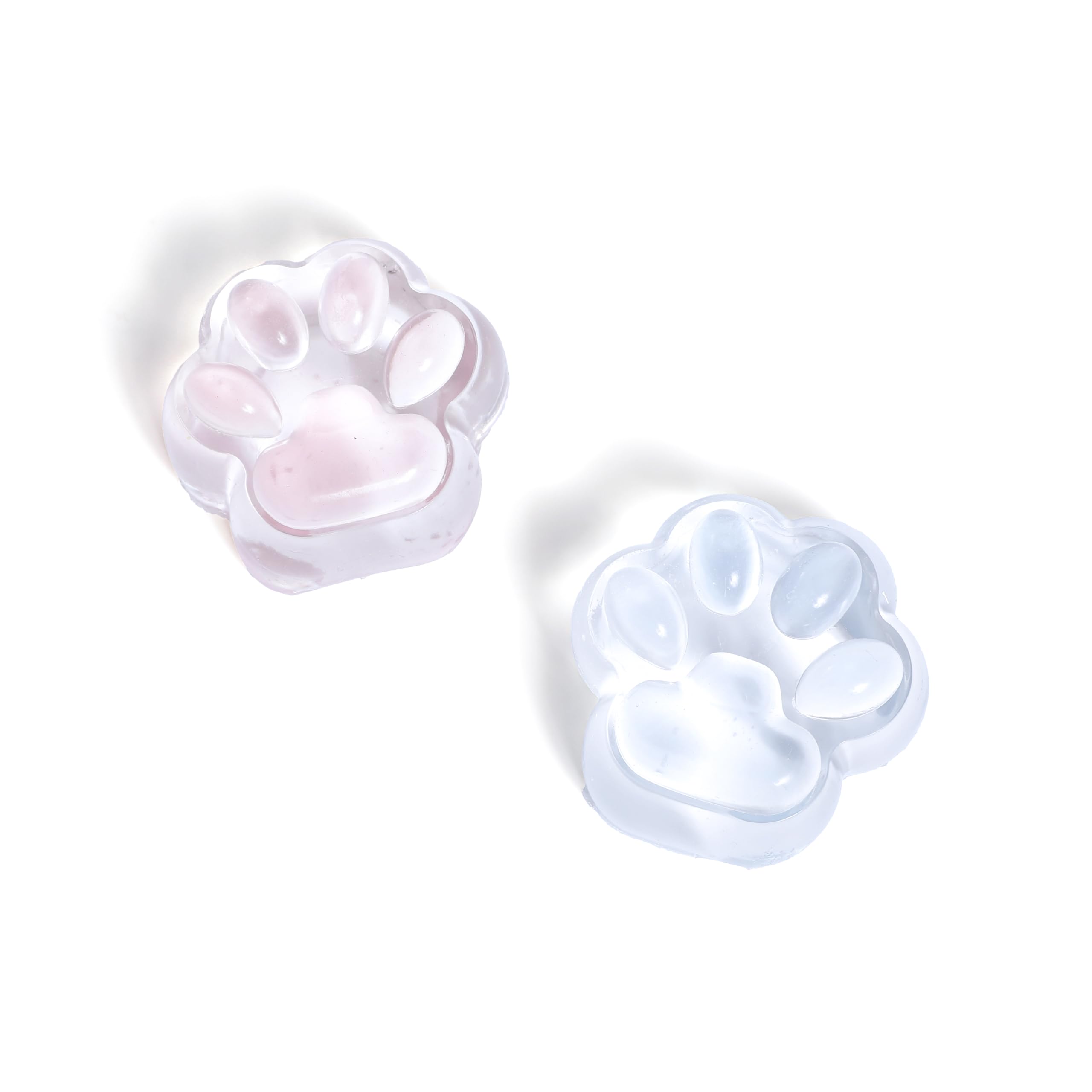 Azttior Juguete Squishy Pata De Gato XXL – Hecho A Mano En TPR Transparente, Anti-estrés Gigante Y Lavable, Incluye Bolsa De PVC Para Guardar, Portátil Para Niños Y Adultos
