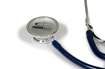 Primacare CSDS-9291-BL Pediatric Dual Head Stethoscope, Classic Series, 30 in., Blue (Pack of 100)