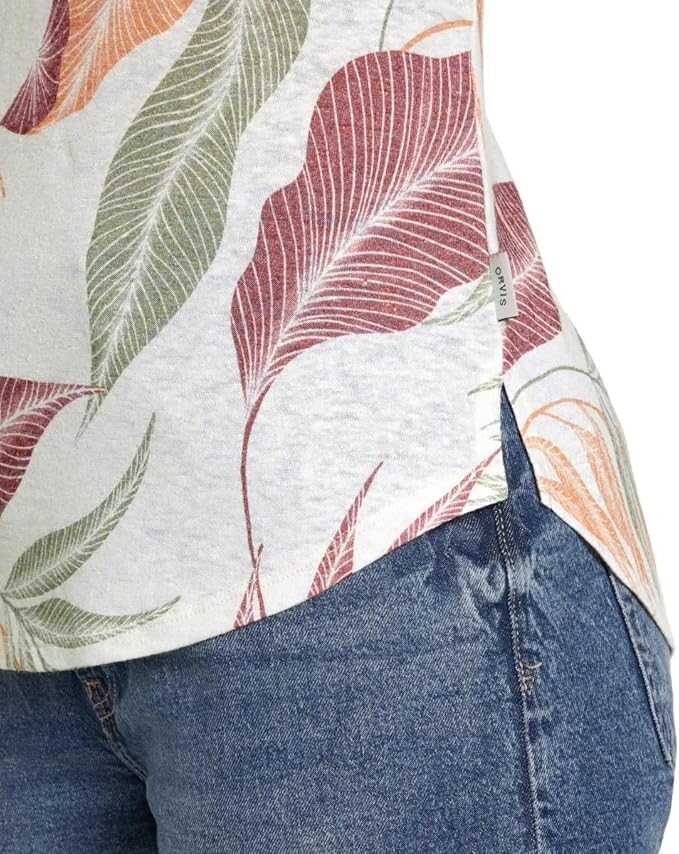 Image of Orvis Women's Linen Blend Short Sleeve Top