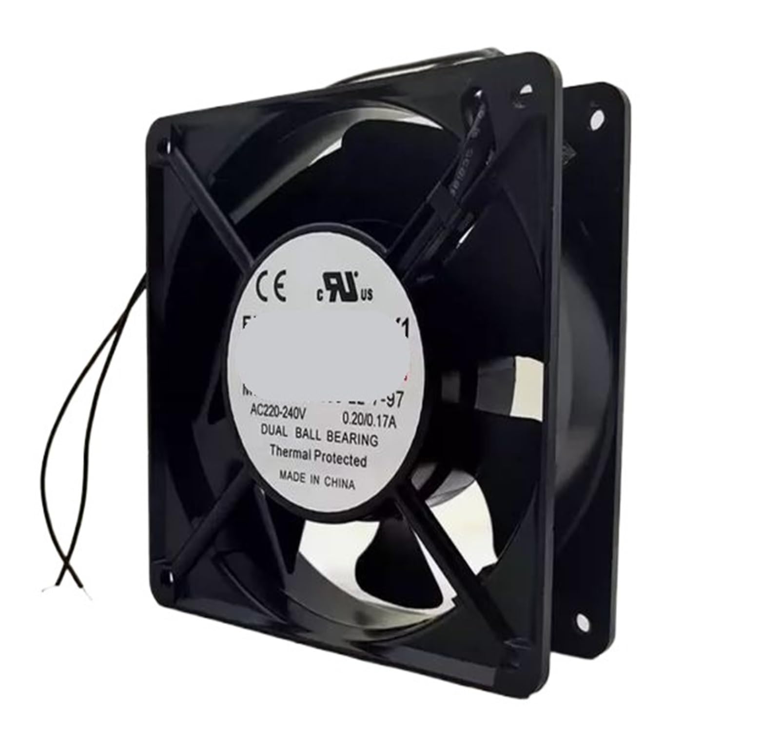Ventilador de refrigeración CA 220V contra el sobrecalentamiento en equipos de 120mm